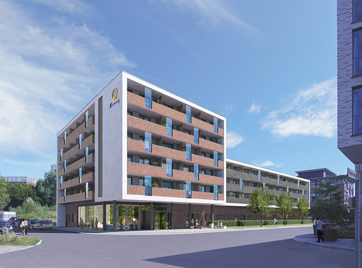 Eigentumswohnung, Apartment, Investitionsobjekt, Kapitalanlage, Serviced Apartment kaufen in Konstanz - Rioca Seepark Konstanz Posto 10, Weberinnenstraße 4