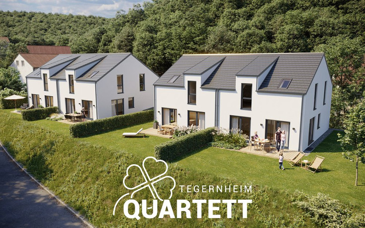 Doppelhaushälfte, Haus kaufen in Tegernheim - Das Tegernheim Quartett, 