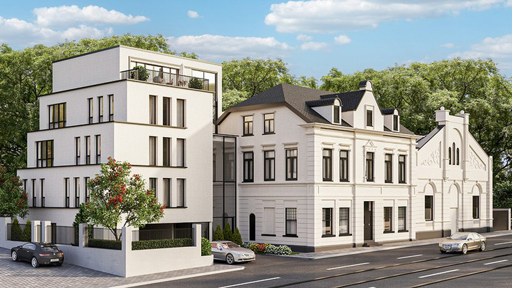 Eigentumswohnung, Stadthaus, Townhouse kaufen in Düsseldorf-Grafenberg - Ludenberger Straße 64, Ludenberger Straße 64