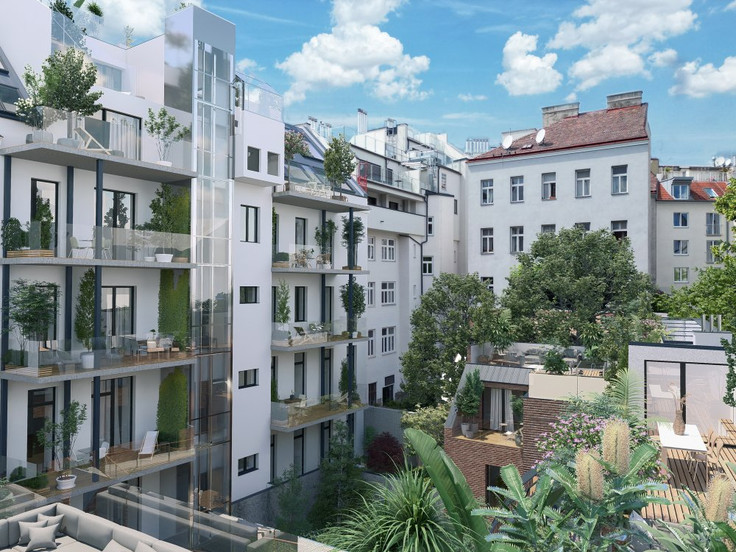 Eigentumswohnung, Penthouse kaufen in Wien-5. Bezirk - Margareten - Grohgasse 10, Grohgasse 10