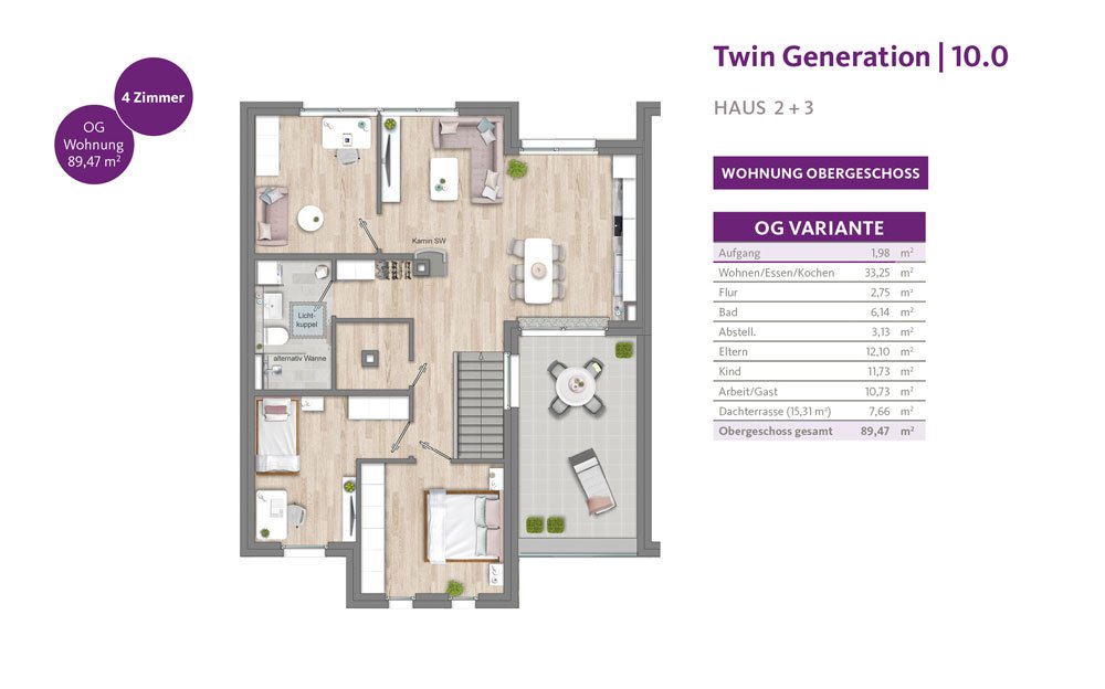 LIVING 4|2 - Langenfeld-Rheinland - Neubau Eigentumswohnung Kaufen