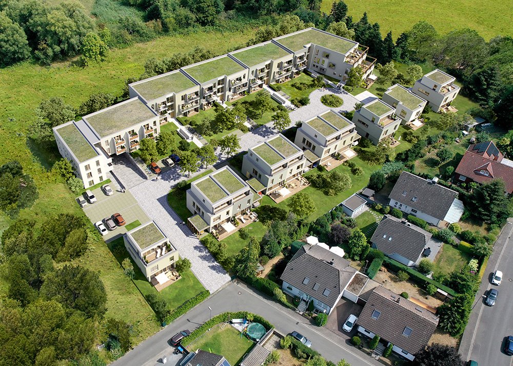 Bild Neubau Häuser Oberwiesen In der neuen Lach Dreieich