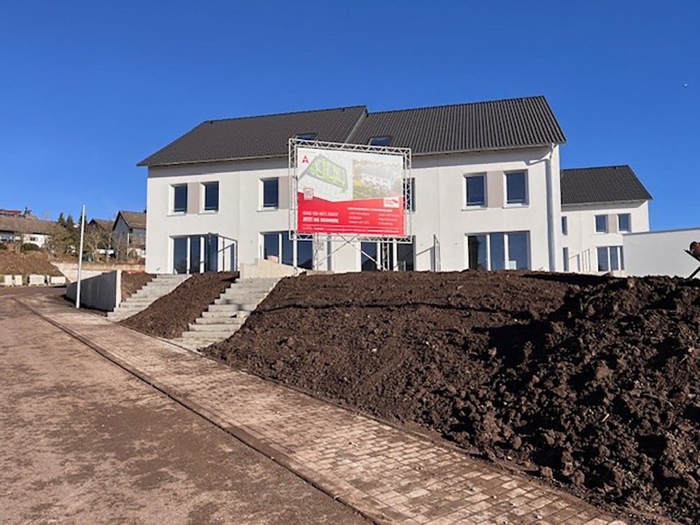 Bild Neubau Häuser Am alten Bahnhof Riedstadt