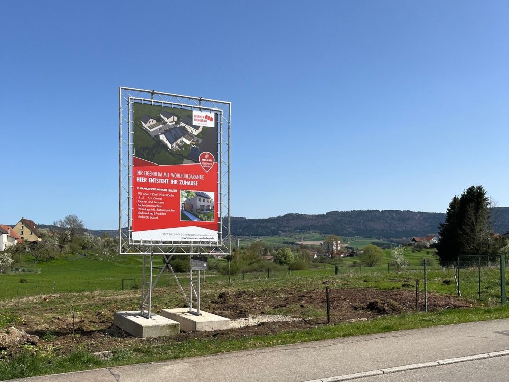 Bild Neubau Häuser Dellinger Straße Aldingen