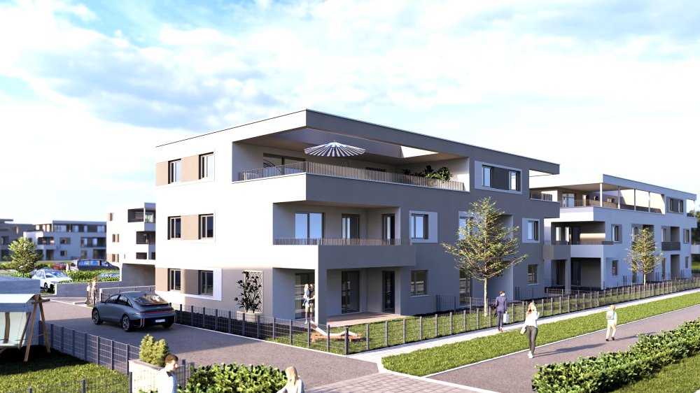 Bild Neubau Eigentumswohnungen Langweid Village - 3.BA, Langweid am Lech