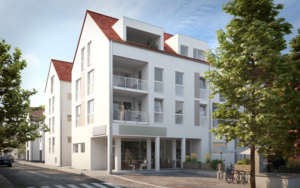 Bild Neubau Eigentumswohnungen Hauptstraße Fellbach