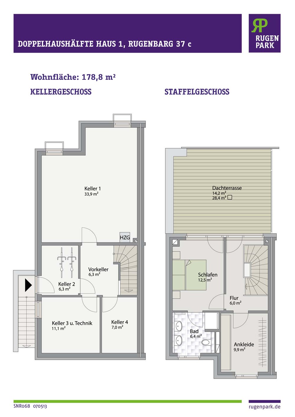 Rugenpark Doppelhaus - Hamburg-Osdorf - Neubau Doppelhaushälfte Kaufen