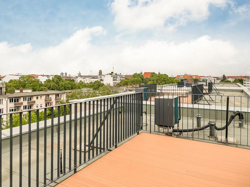 Aufdachterrasse