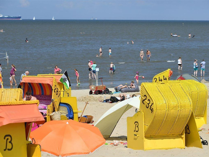 gepflegter Sandstrand